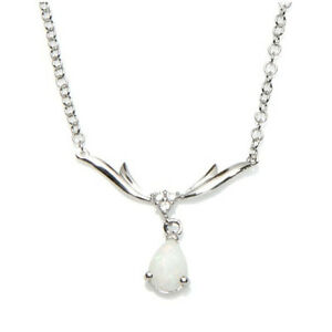 【送料無料】ジュエリー・アクセサリー ユリホワイトオパールシルバーネックレスles tresors de lily [g0798] collier argent deesse opale blanc