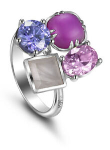 【送料無料】ジュエリー・アクセサリー ブリスアネッロアルジェントエジルコニローザbliss anello argento e zirconi rosa mis 15 20049509