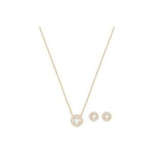 【送料無料】ジュエリー・アクセサリー コラーナスワロフスキードナレガメタリカオロローザクリスタロcollana swarovski donna 5351306 lega metallica oro rosa cristallo