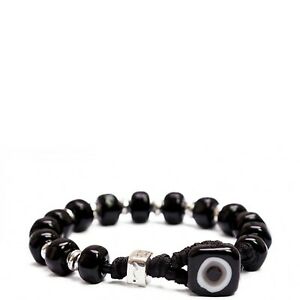 【送料無料】ジュエリー・アクセサリー ゴッチェディベトロブラッカレaua bracciale in gocce di vetro multicolor saturno per uomo ai 2021