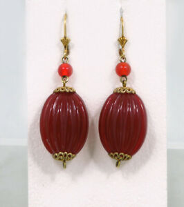【送料無料】ジュエリー・アクセサリー アールデコイヤリングイヤリングイヤリングダブルシルバークロージンググラスart deco boucles doreillesboucles doreilles verre double fermeture argent