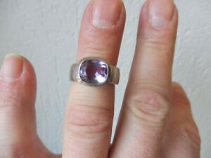 【送料無料】ジュエリー・アクセサリー リングシルバーメリーアメジストbelle bague, 925 argent avec meule amethyste, gr 55