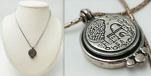 【送料無料】ジュエリー・アクセサリー ジュエルヴィンテージシルバーペンダントネックレスbijou vintage collier pendentif en argent 925