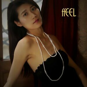 【送料無料】ジュエリー・アクセサリー ネックレスブリリアントcollier sautoir long petit gros perle de culture rond blanc brillant 160cm tz8