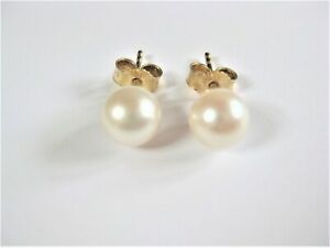 【送料無料】ジュエリー・アクセサリー ゴールドイヤリングパールboucles doreilles or 585 avec perle , 1,59 g