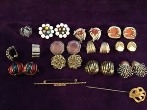 【送料無料】ジュエリー・アクセサリー ロトオレッキーニビギオッテリアヴィンテージイタリアlotto orecchini bigiotteria vintage italy