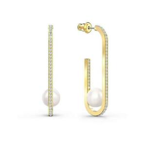 【貨物輸送無料】宝飾品・付属物 オレッキーニスワロフスキードナレガメタリカオロジャロorecchini swarovski donna 5512736 lega metallica oro giallo