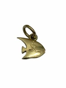 【貨物輸送無料】宝飾品・添え物 ドードシオンドロペシオリーノインオロジャッログラムdodo ciondolo pesciolino インチ oro giallo 1 grammo 30987