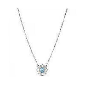 【貨物輸送無料】宝飾品・付属物 コラーナスワロフスキードナレガメタリカアルジェントcollana swarovski donna 5536742 lega metallica argento