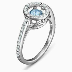 【貨物輸送無料】宝飾品・付属物 ドナスワロフスキーリングc結晶しろがね色anneau swarovski donna 5537798_0 alliage mactallique argent cristal