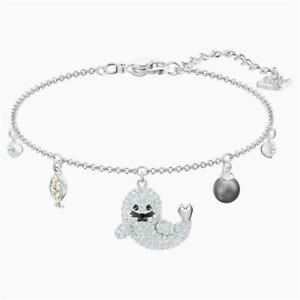 【貨物輸送無料】宝飾品・付属物 ブラッチャーレスワロフスキードナレガメタリカアルジェントbracciale swarovski donna 5491553 lega metallica argento