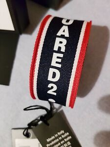 【送料無料】ジュエリー・アクセサリー ブロンクスヒップホップブレスレットレザーポルシーノブラッチャレペレdsquared2 bronx hip hop bracelet leather polsino bracciale pelle
