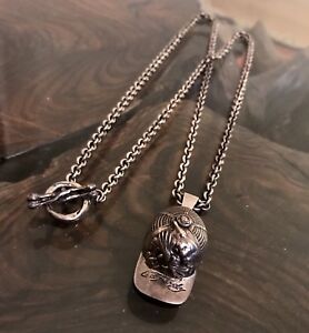 【送料無料】ジュエリー・アクセサリー シルバーエドハーディネックレスcollier silver 925 ed hardy