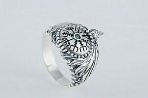 【送料無料】ジュエリー・アクセサリー リングシンボルカラスオーディンバイキングbague symbole corbeaux odin dieu viking