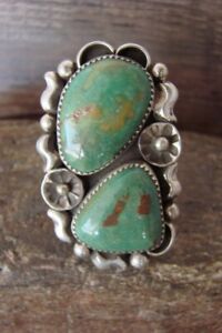 【送料無料】ジュエリー・アクセサリー ナバホシルバースターリングターコイズアジャスタブルサイズリングnavajo argent sterling turquoise reglable taille bague 9 to 14,
