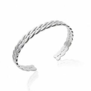 【貨物輸送無料】宝飾品・添え物 シルバージョンメッシュローディエjonc en argent 9251000 rhodie maille tressee