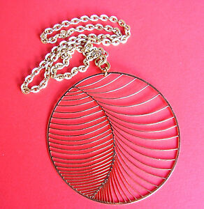 【送料無料】ジュエリー・アクセサリー ジャックエステレルペンダント1922 jacques esterel pendentif poemes metalliques circa 1971