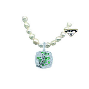 【貨物輸送無料】宝飾品・付属物 コラーナディパールアルベロヴェルデベリーニスcollana di perle albero verde  verynice  j14p ジュエリー・アクセサリー-その他-男女兼用アクセサリー