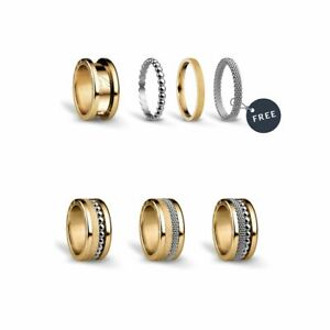 【貨物輸送無料】宝飾品・添え物 ベーリングコンビリングアークティックシンフォニーコレクションセットビコロールbering kombiring arctic symphony collection symphonysetbicolour