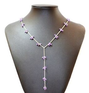 【送料無料】ジュエリー・アクセサリー シルバーアメジストネックレスcollier amethyste argent|hokushin