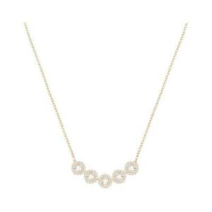 【貨物輸送無料】宝飾品・付属物 コラーナスワロフスキードナレガメタリカオロローザクリスタロcollana swarovski donna 5351305 lega metallica oro rosa cristallo 男女兼用アクセサリー-ジュエリー・アクセサリー-その他