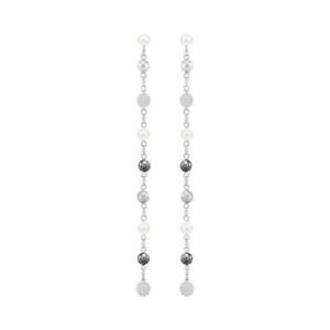 【貨物輸送無料】宝飾品・添え物 スワロフスキードナシルバーcboucles doreilles swarovski donna 5430883 alliage mactallique argent