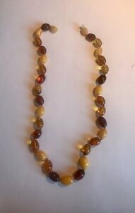 【送料無料】ジュエリー・アクセサリー アンバーネックレスcollier ambre