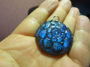 【送料無料】ジュエリー・アクセサリー ラブラドリットペンダントpendentif labradorite ref 3889