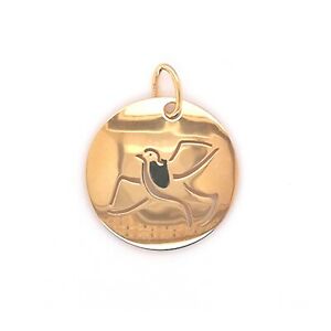 【送料無料】ジュエリー・アクセサリー ブリシスメダルラウンドmedaille brillaxis ronde colombe 16 mm
