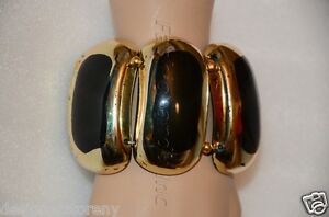 【送料無料】ジュエリー・アクセサリー ケネスジェイレーンブラックリーフエクステンダブレスレットkenneth jay lane or noir feuille extensible bracelet