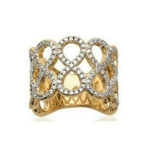 【貨物輸送無料】宝飾品・付属物 メッキリングジルコニウムbague en plaque or et oxyde de zirconium
