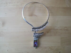 【送料無料】ジュエリー・アクセサリー ショットネックレスラズjoli collier raz du coup creation artisanale contemporaine