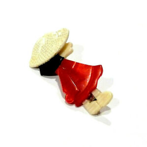 【送料無料】ジュエリー・アクセサリー ジュエルロドイドブローチタコレアシュタインパリブローチbijou rhodoid broche petite fille poulbot lea stein paris brooch 25,186円