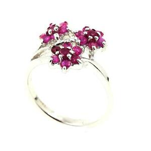 【貨物輸送無料】宝飾品・付属物 バゲルビスシルバーbague rubis  argent 925 tmpl_sku003433