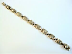 【貨物輸送無料】宝飾品・添え物 シルバーブレスレットアルトンスウェーデンantique bracelet argent veritable, alton suede,