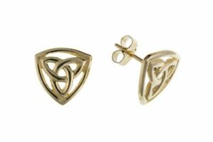 【送料無料】ジュエリー・アクセサリー ケルトゴールドパターンイヤリング9ct or celtique motif boucles doreilles