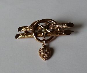 【送料無料】ジュエリー・アクセサリー ゴールドブローチウムルックトップhistoricisme broche or 333er um 188090 regardez top