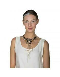 【貨物輸送無料】宝飾品・添え物 コリアートルクネロエリサカヴァレッティcollier torque nero elisa cavaletti elp190505515