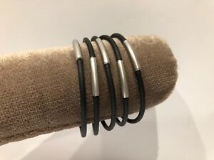 【送料無料】ジュエリー・アクセサリー ブレスレットブレスレットゴムアルミニウムチューブneuf 5x bracelets bracelet sedistri caoutchouc tubes aluminium|hokushin