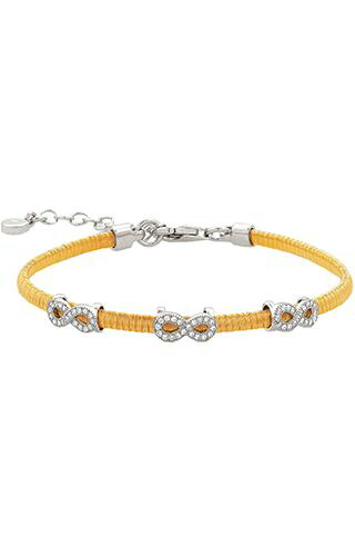【貨物輸送無料】宝飾品・添え物 ブレスレットノミネートイエローアージェントbracelets nomination 145803 012 jaune argent femme
