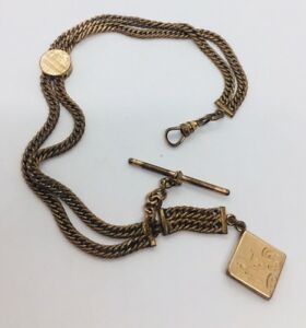 【送料無料】ジュエリー・アクセサリー ビクトリアメダリオンブレロックバレッタウォッチチェーンantique victorien or jaune rempli medaillon breloque barrette montre chaine