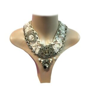 【貨物輸送無料】宝飾品・添え物 コリアーデンテルレジオエリサカヴァレッティcollier dentelle regio elisa cavaletti elw150505507