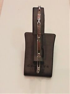【貨物輸送無料】宝飾品・付属物 ブラッチャレコメテウオモアルジェントスピネッリウブルbracciale comete uomo argento spinelli neri ubr 739