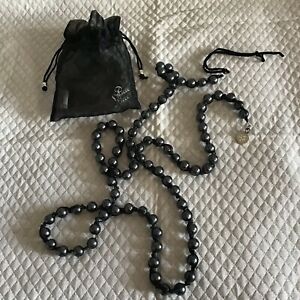 【送料無料】ジュエリー・アクセサリー レアブラックパールネックレスニーナリッチrare collier perles anthracitenoir nina ricci parfums