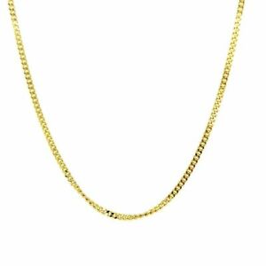 【送料無料】ジュエリー・アクセサリー グルメゴールドチェーンディッシュchaine en or gourmette plat 1,20 mm 333 or jaune 45cm 432204