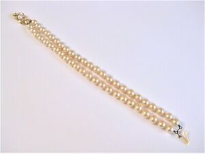 【貨物輸送無料】宝飾品・付属物 ブレスレットゴールドヴェルシュルbracelet avec perles et goldverschlus 750, 20,5 g