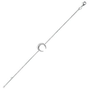 【送料無料】ジュエリー・アクセサリー シルバーブレスレットロディエメッシュチェーンホーンkbc bracelet argent 925 rhodie chaine maille forcat corne 13mm