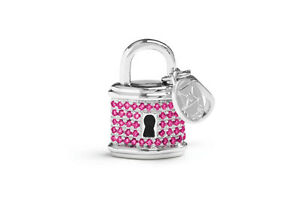 【送料無料】ジュエリー・アクセサリー シオンドロルチェットロサトチャームアルジェントジルコーニciondolo lucchetto my secrets rosato charm argento zirconi se003