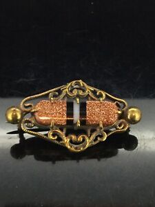 【貨物輸送無料】宝飾品・佩び物 ブローチドーレメタルancien gres broche petit delicat inhabituel dorure metal adorable circa1900s