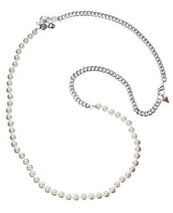【貨物輸送無料】宝飾品・添え物 頸飾り頸飾りguess collier  collier ubn81019 perles et argente
